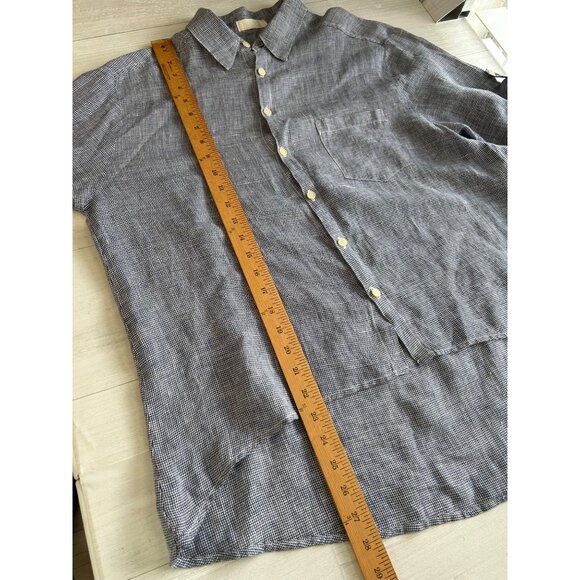 CP Shades Women's Small100% Linen Button Front Shirt Blouse - Picture 7 of 8